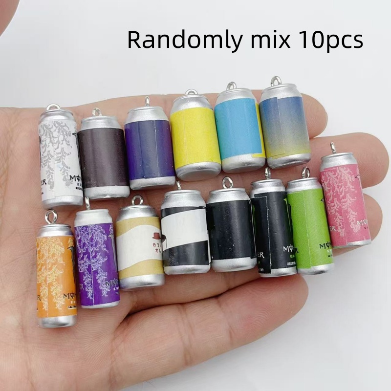 Jewelry Making Diy - 10 Breloques Miniature en Résine en