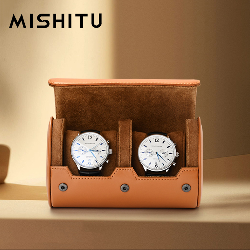 Jewelry Making Organizer Box - MISHITU 1/2/3-slot montre stockage rouleau sac