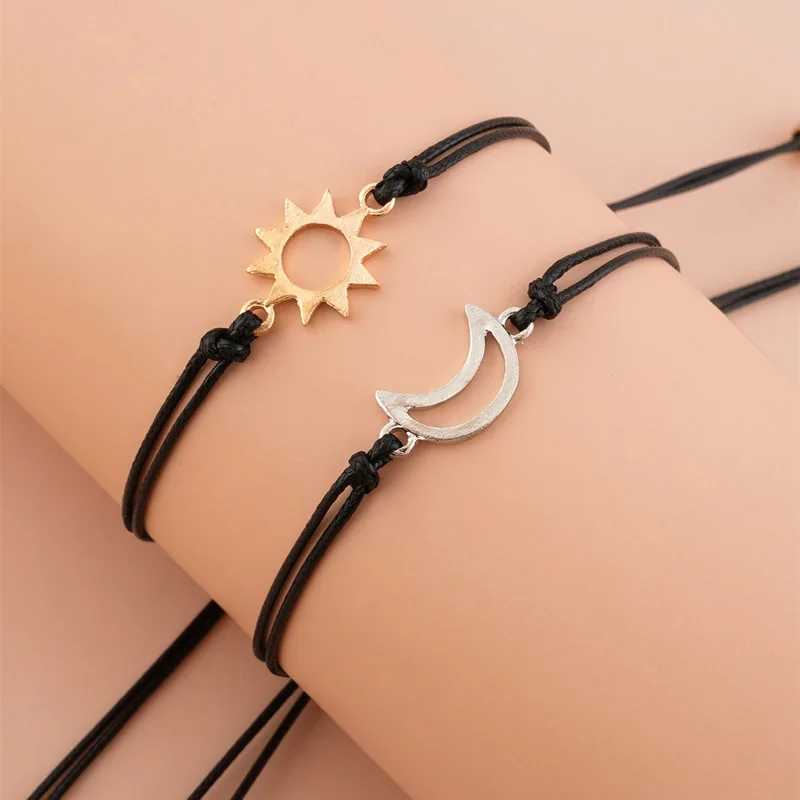 Memory Wire Bracelet - Bracelet tressé en fil de cire