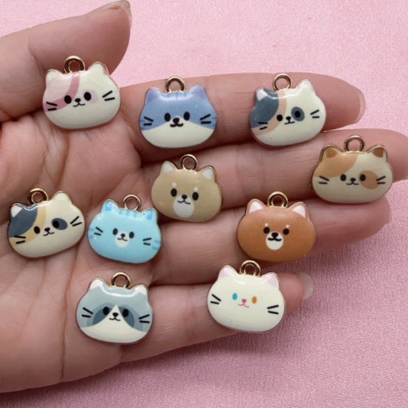 Jewelry Making Diy - 12 pendentifs en alliage tête de