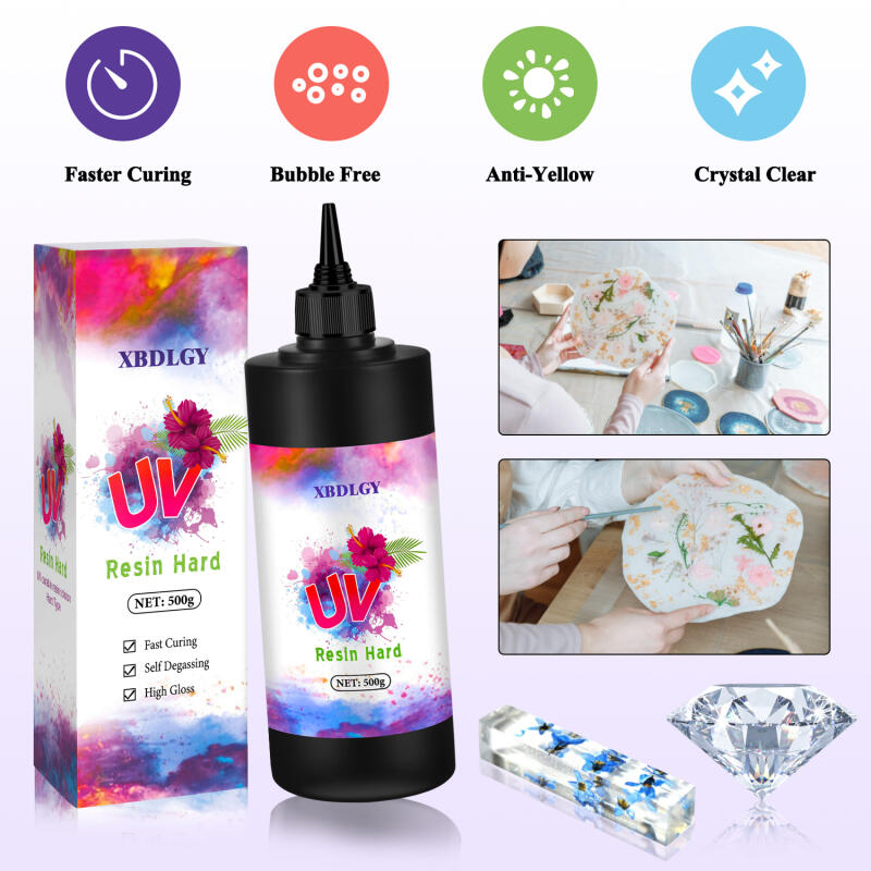 Colle dure en résine UV 200g/2 - Jewelry Making Glue avis et prix