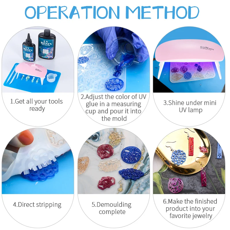 Kit de colle en résine UV dure - Jewelry Making Glue avis et prix