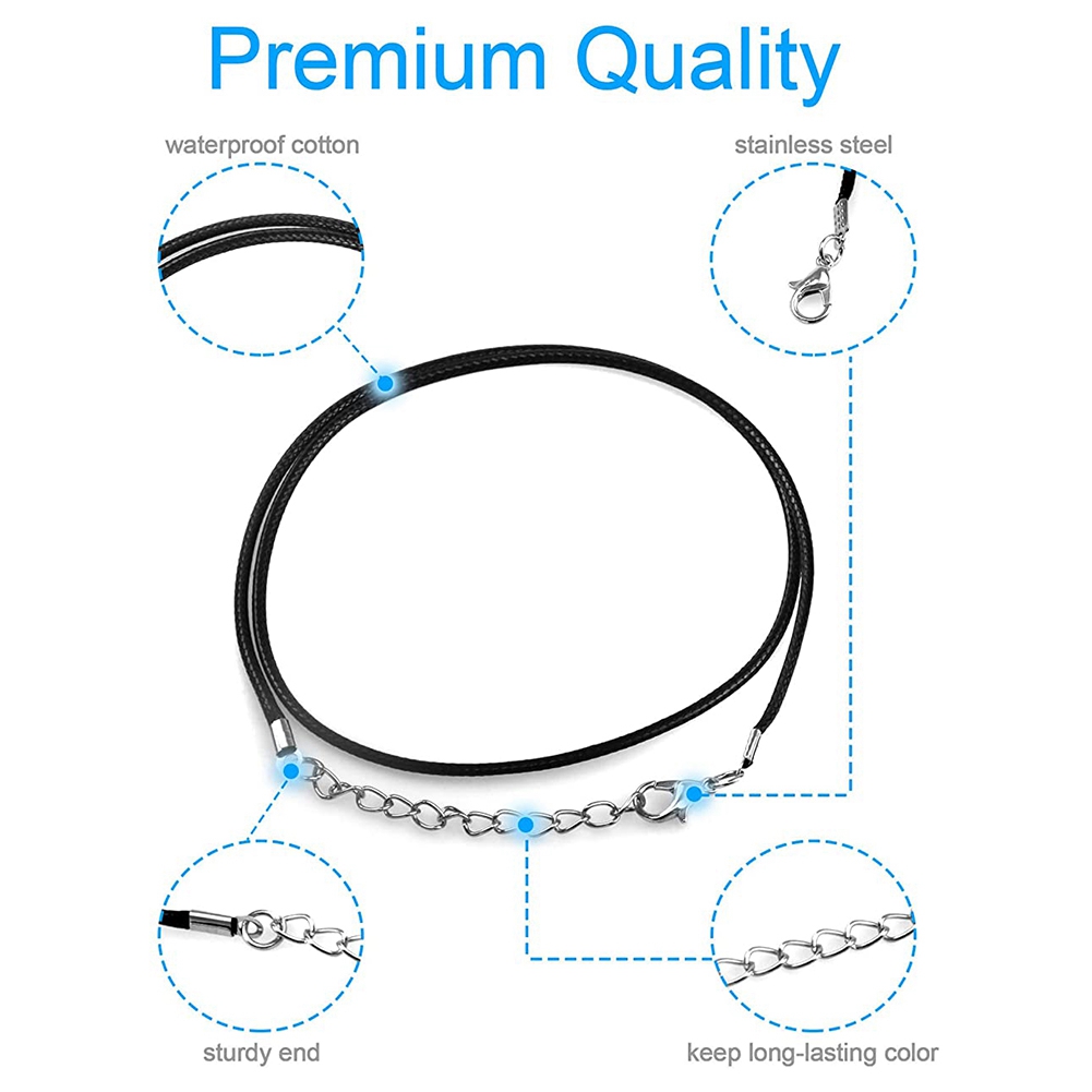 ABQR 24 pièces collier de cord - Jewelry Making Diy avis et prix