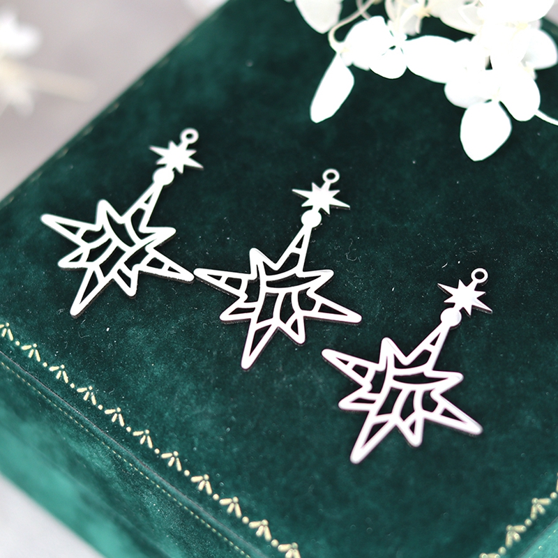 Breloques simples en acier ino - Jewelry Making Guide avis et prix