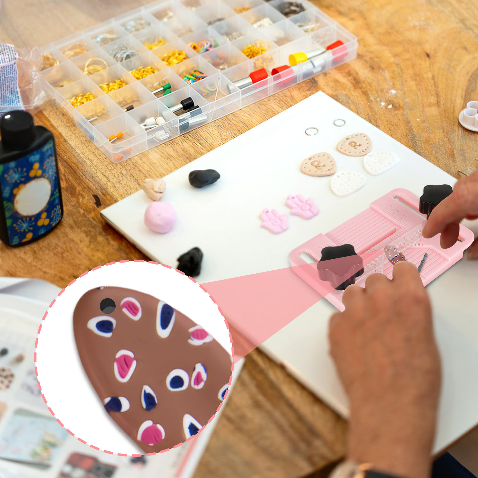 Guide de perçage pour boucles  - Jewelry Making Guide avis et prix