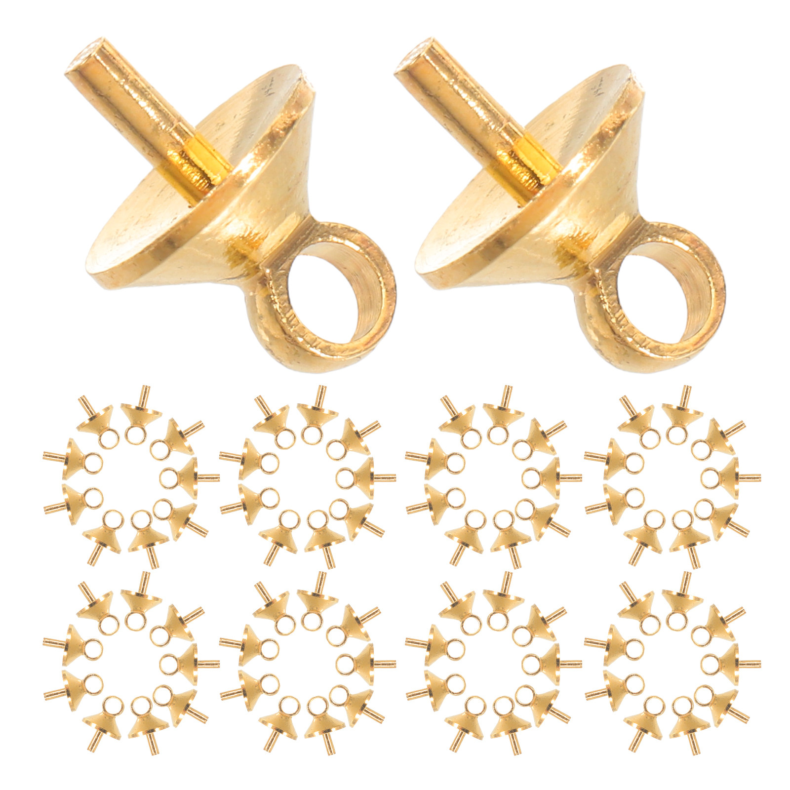 100 pièces de supports de perl - Jewelry Making Glue avis et prix