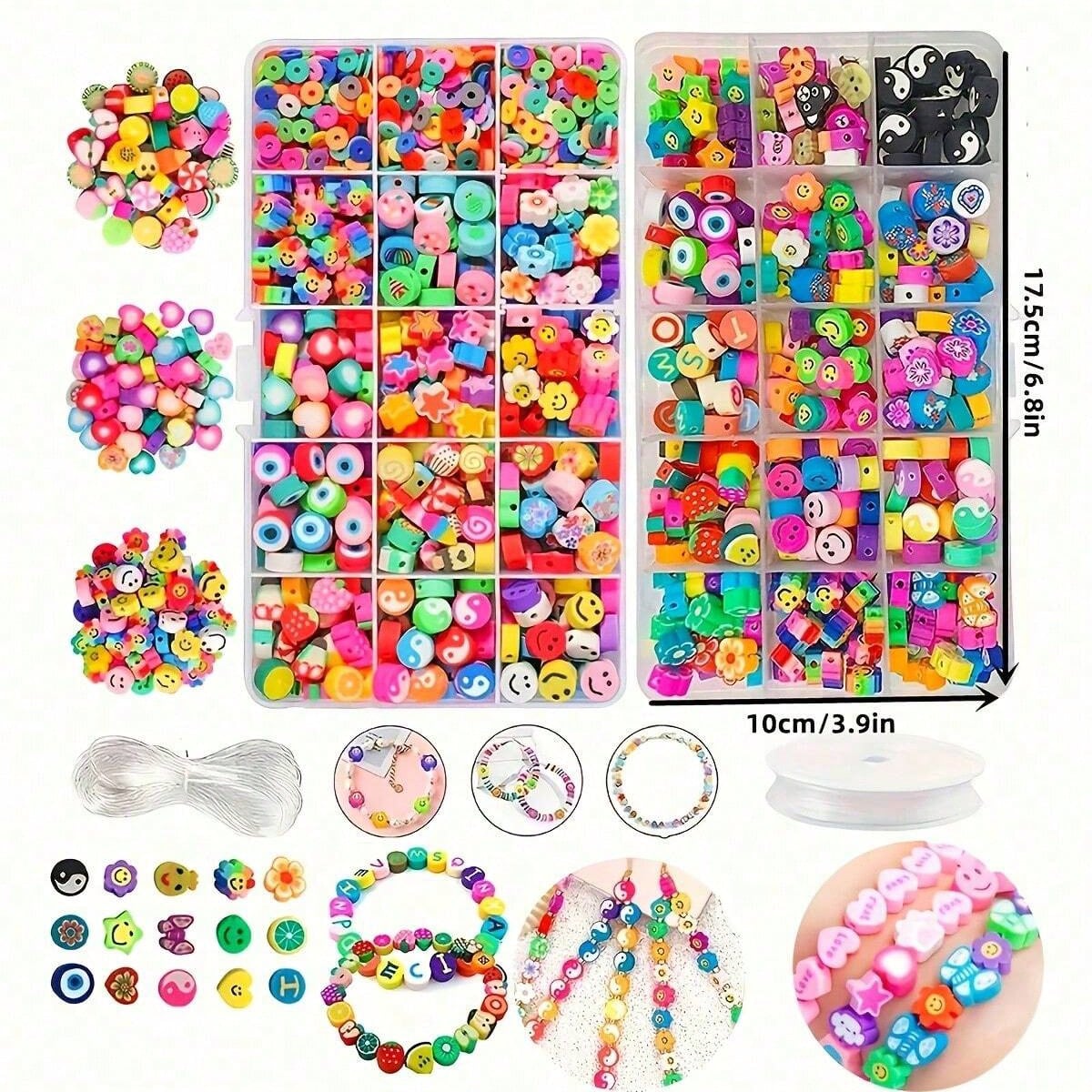 Ensemble de perles en argile p - Jewelry Making Organizer Box avis et prix