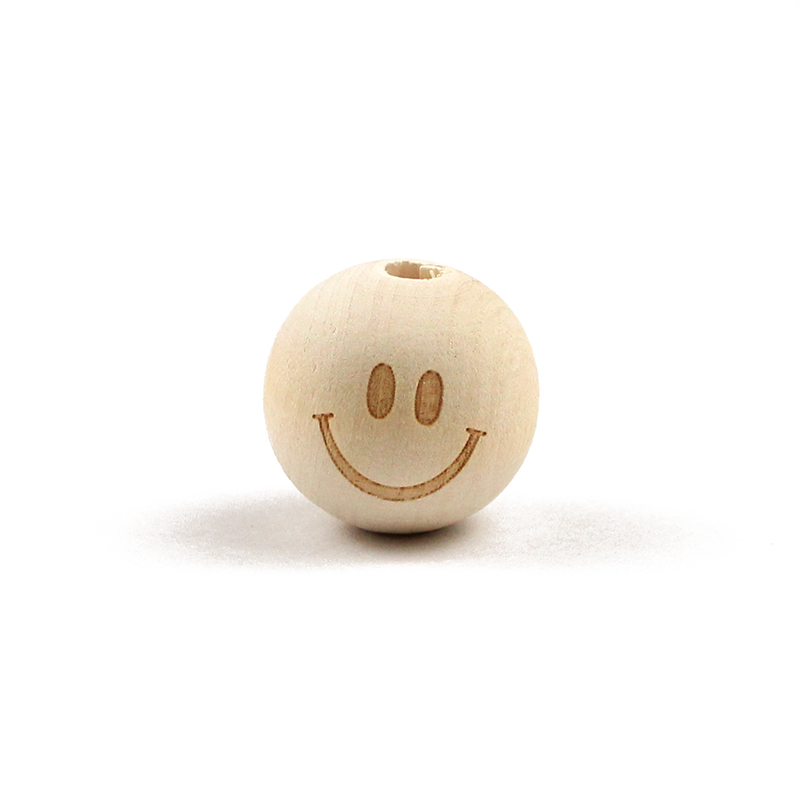 Perles rondes en bois naturel, - Jewelry Making 4 Year Old avis et prix